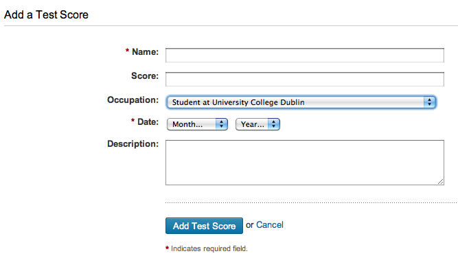 Add Test Scores to your LinkedIn Profile Add Test Scores to your LinkedIn Profile