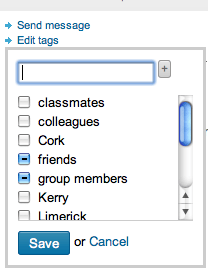 Edit Tags in LinkedIn Connections