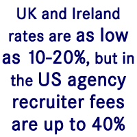 Agency Fees in UK 10-20% US Agency Fees 40% TruLondon