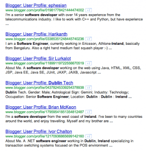 Blogger X-Ray Search String for Software Developers Blogger Boolean Search String for Software Developers
