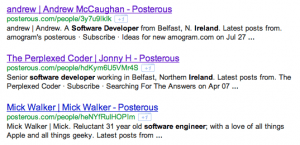Posterous X-Ray Search String for Software Developers Posterous Boolean Search String for Software Developers