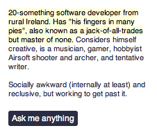 Tumblr Profile Screenshot Software Developer Tumblr Profile Screenshot Software Developer