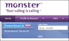 Monster Power Search