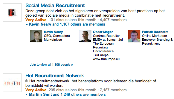 New LinkedIn Group Search - Filtering to Dutch groups New LinkedIn Group Search - Filtering to Dutch groups