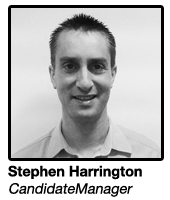 Stephen Harrington, Strategic Account Manager CandidateManager