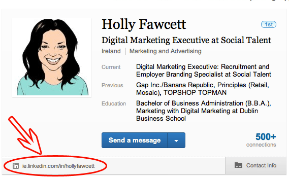 Holly Fawcett LinkedIn Profile Summary