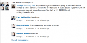 Trending Jobs Update on LinkedIn