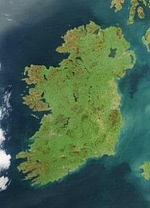 Ireland on a Clear Day