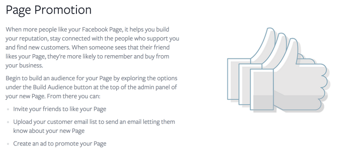 Page Promotion Guidelines from Facebook