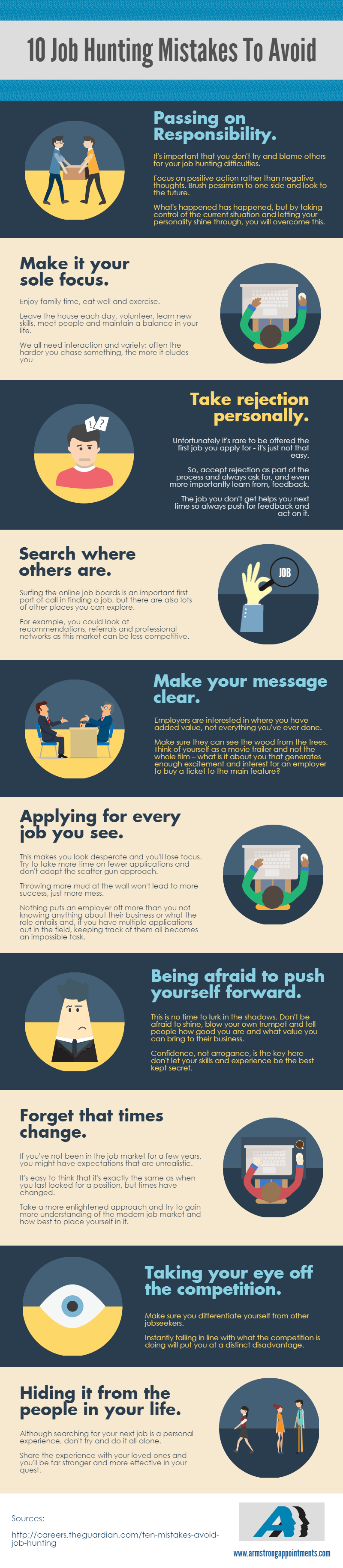 top 10 job hunting mistakes (1)