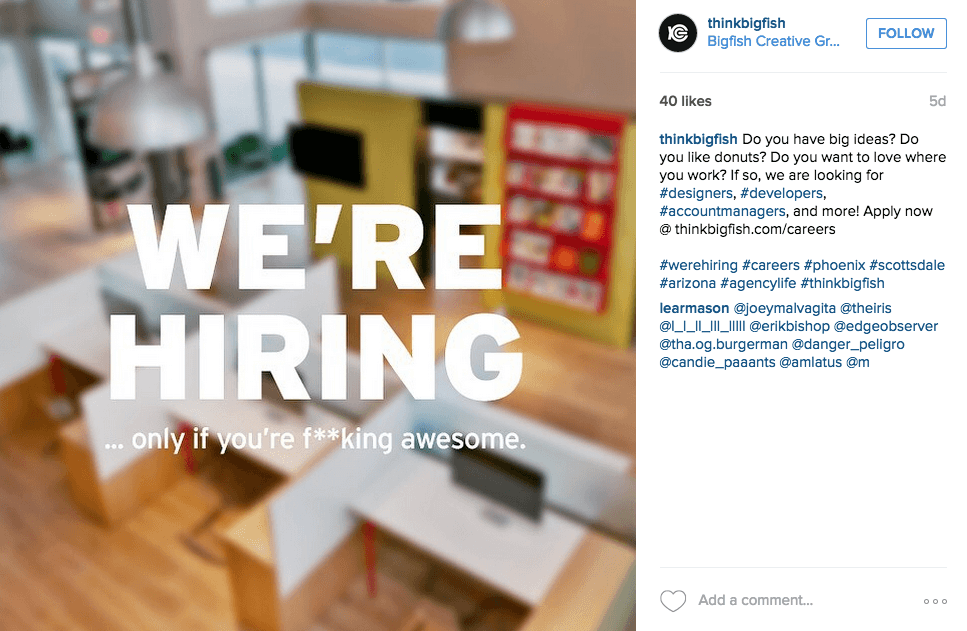 10 Crazily Creative Instagram Job Ads