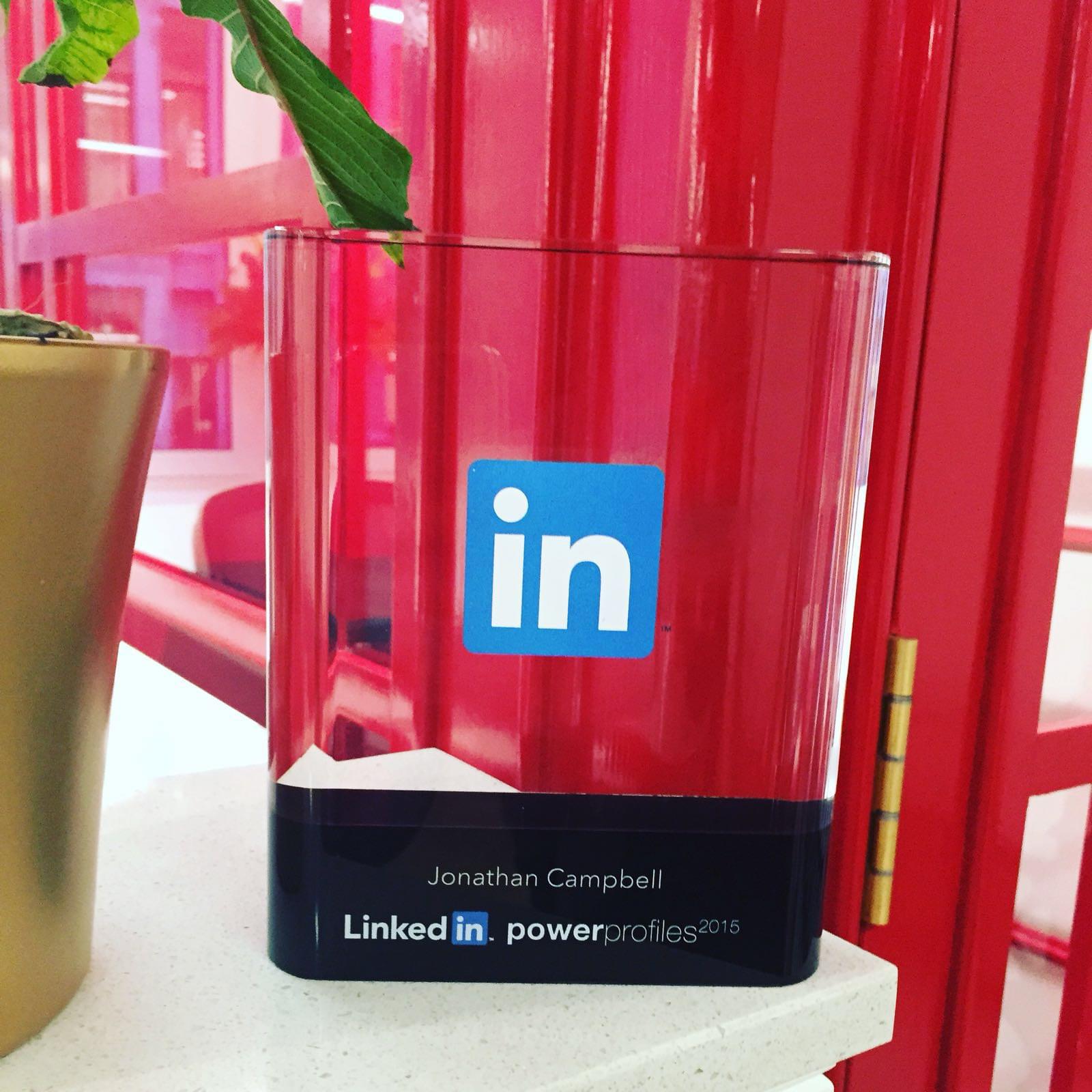 linkedin power profile