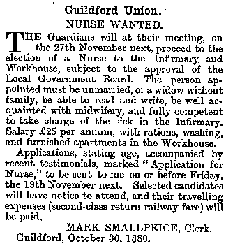 Nurse - Vintage Job Ads