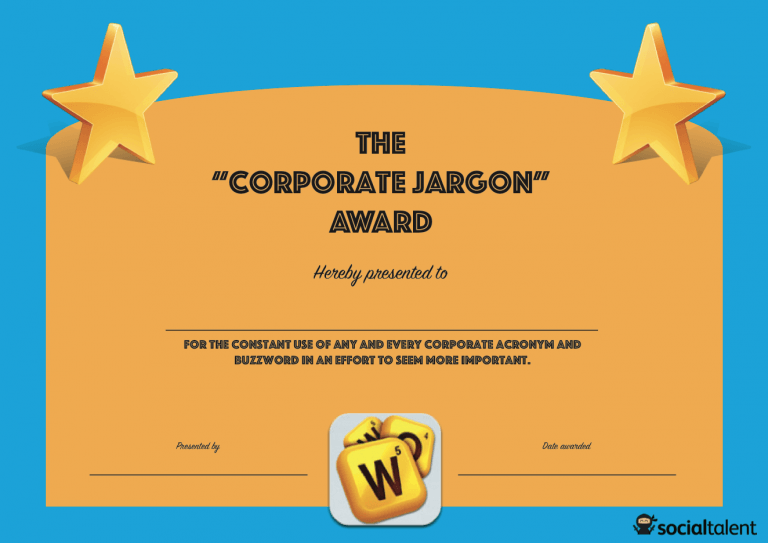 20 Hilarious Office Awards to Embarrass Your Colleagues | SocialTalent