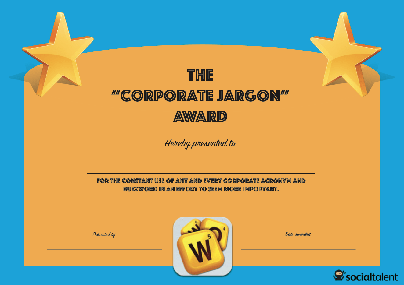 Funny Employee Award Categories