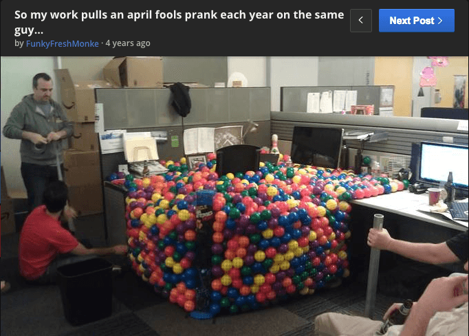 20 Office Pranks Your Coworkers Won't See Coming