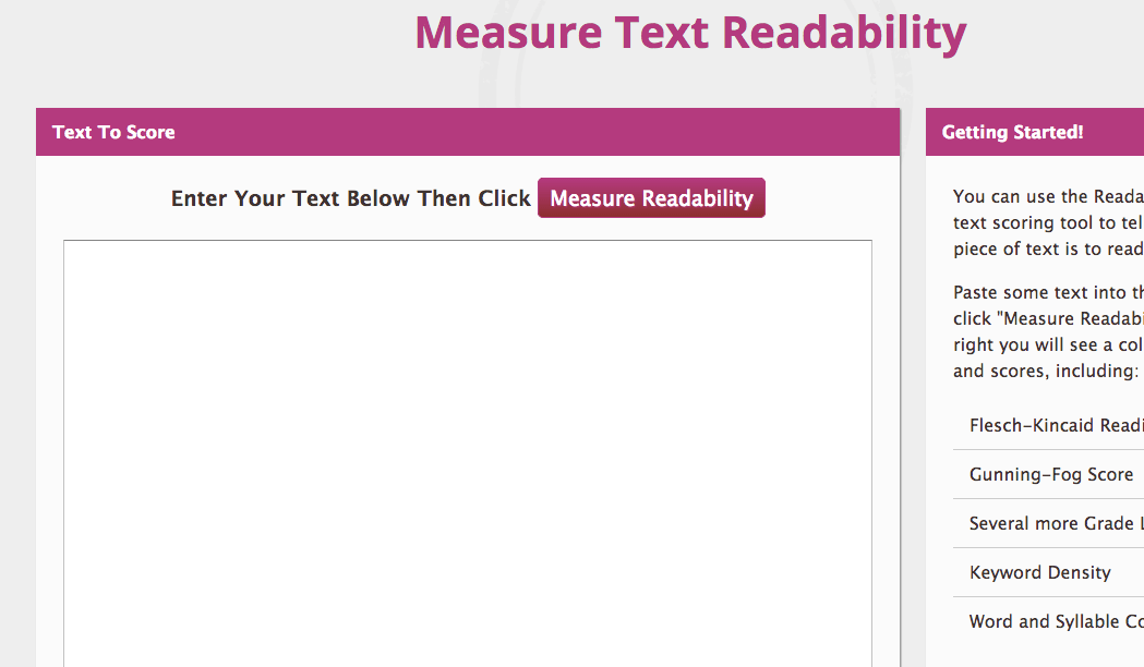 Pitching Readability