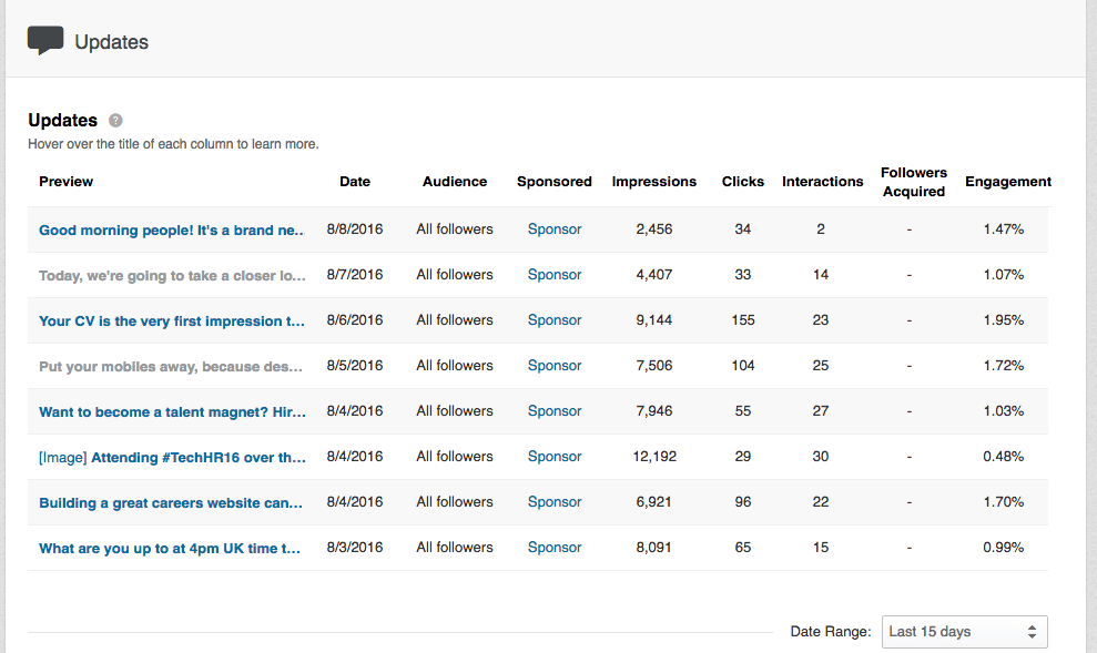 linkedin-company-status-updates-insights