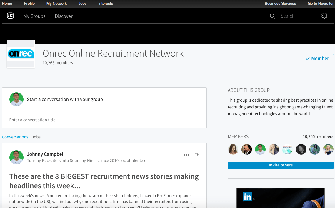 onrec-online-recruitment-network-linkedin-group