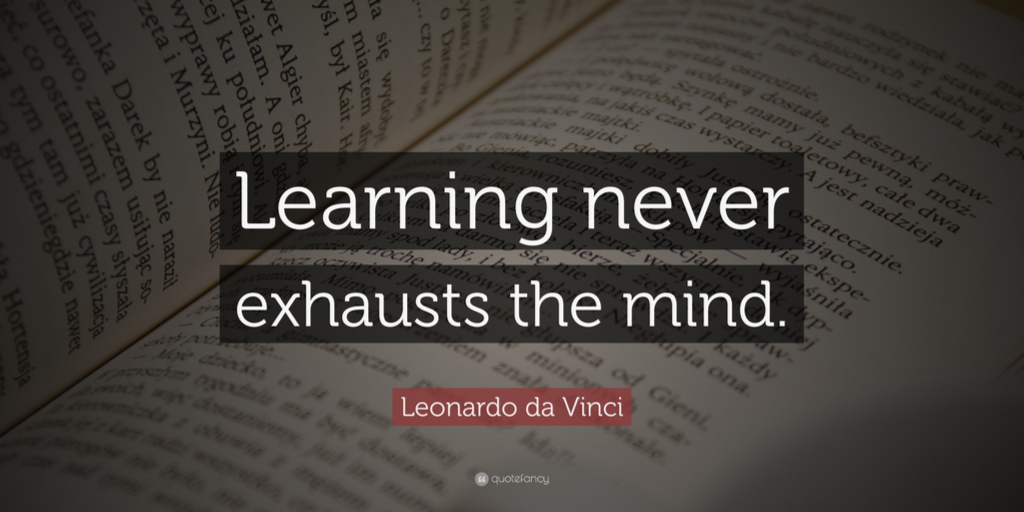 the importance of learning