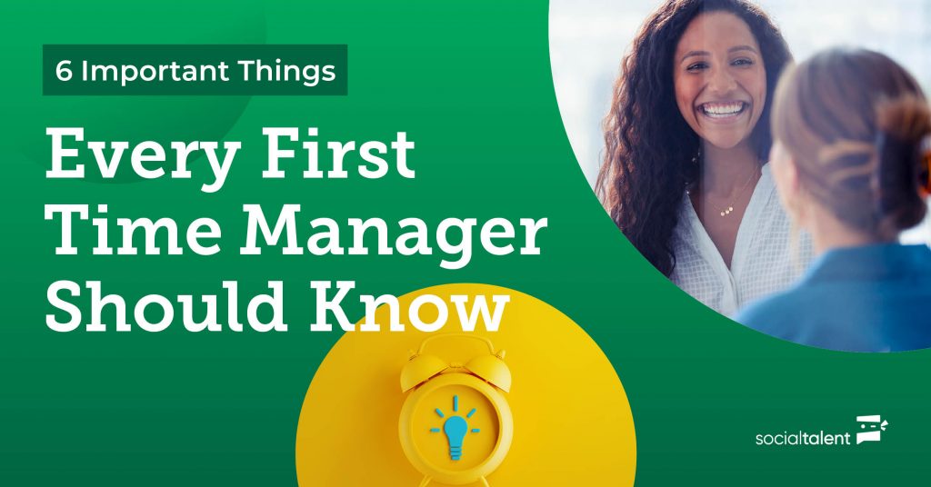 First time manager