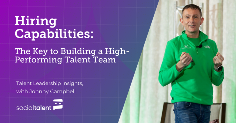 Featured image for the blog. Shows SocialTalent CEO, Johnny Campbell.