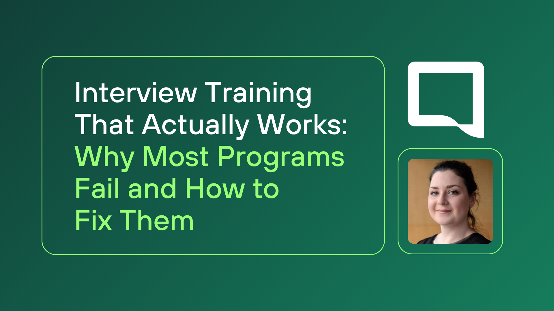 Why Most Programs Fail and How to Fix Them Why Most Programs Fail and How to Fix Them