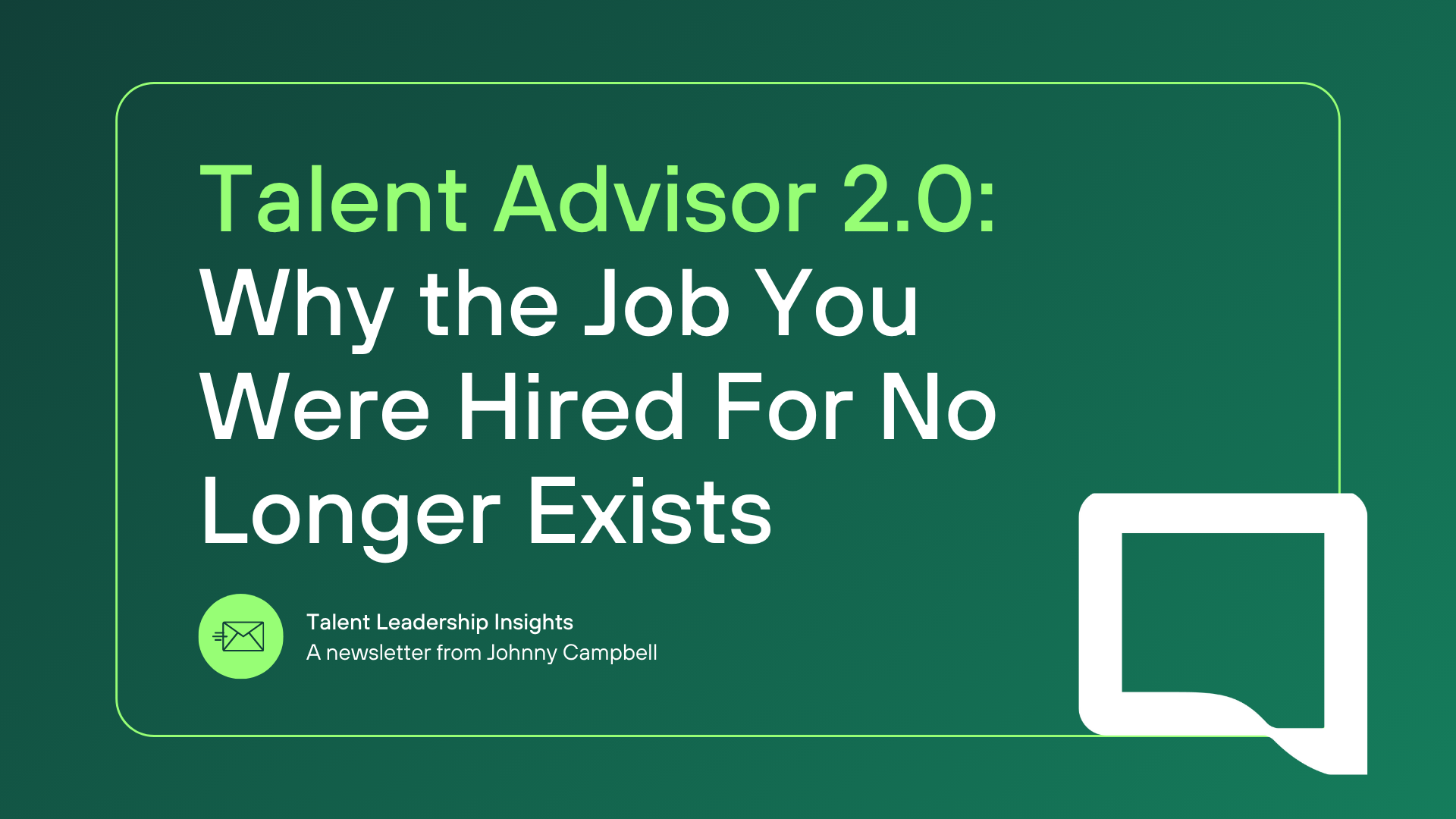 Why the Job You Were Hired For No Longer Exists Why the Job You Were Hired For No Longer Exists