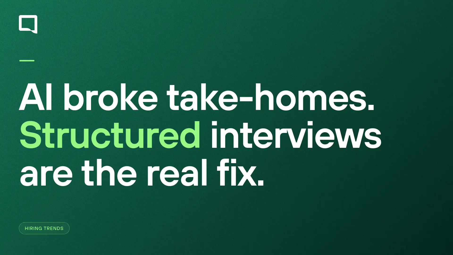 Mercor Killed the Take-Home Test. It Didn't Solve Interviewing.