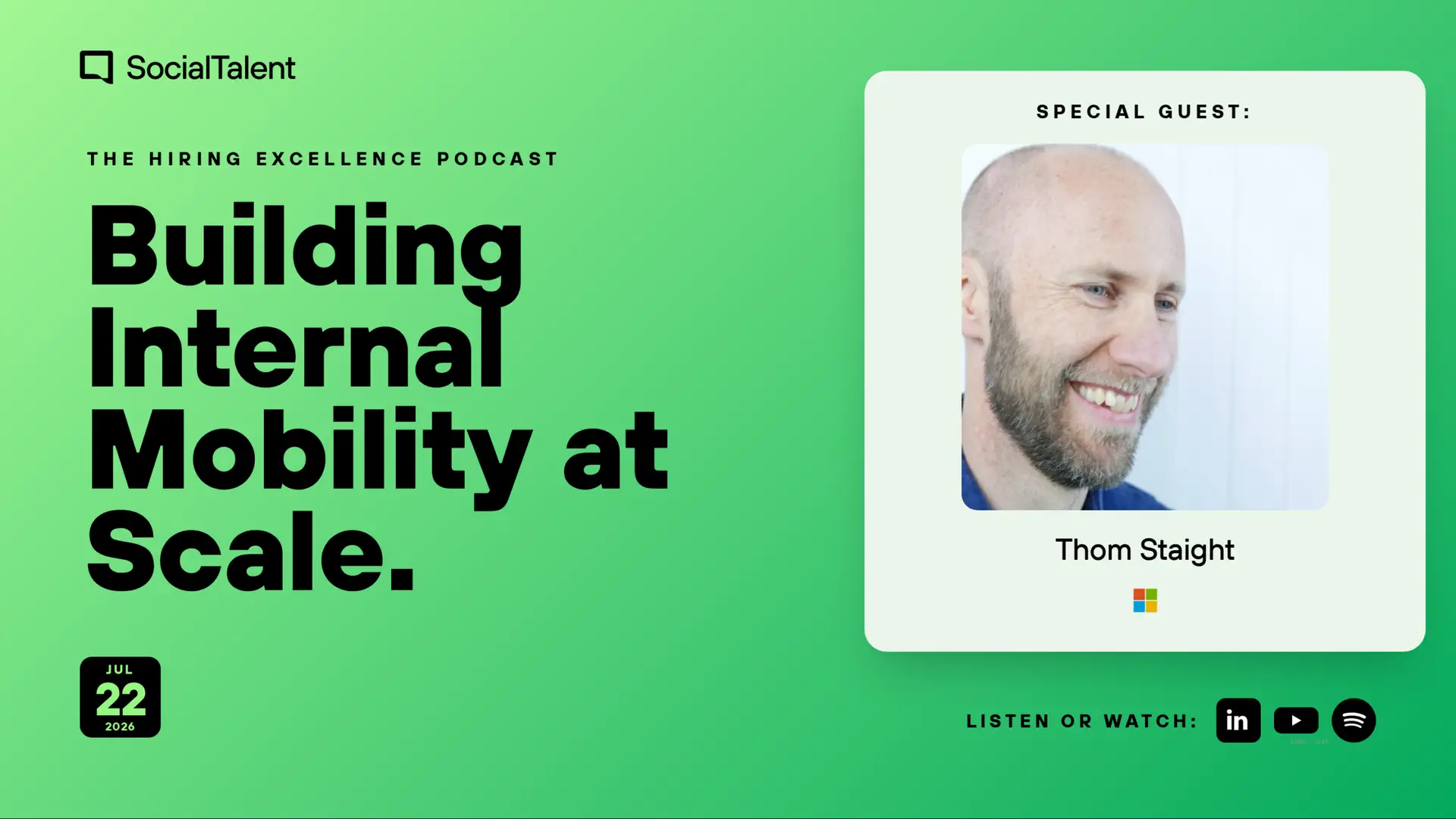 Building Internal Mobility at Scale: Microsoft's Playbook