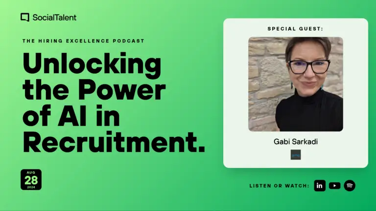 The Hiring Excellence Podcast – Gabi Sarkadi – Unlocking the Power of AI in Recruitment with José Kadlec and Gabi Sarkadi