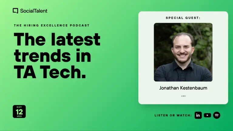 The Hiring Excellence Podcast – Jonathan Kestenbaum – The latest trends in TA Tech | with Jonathan Kestenbaum