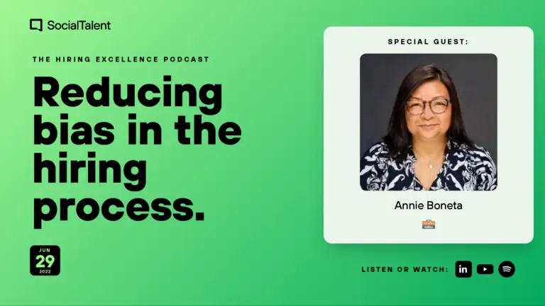 The Hiring Excellence Podcast – Annie Boneta – Reducing bias in the hiring process | with Annie Boneta