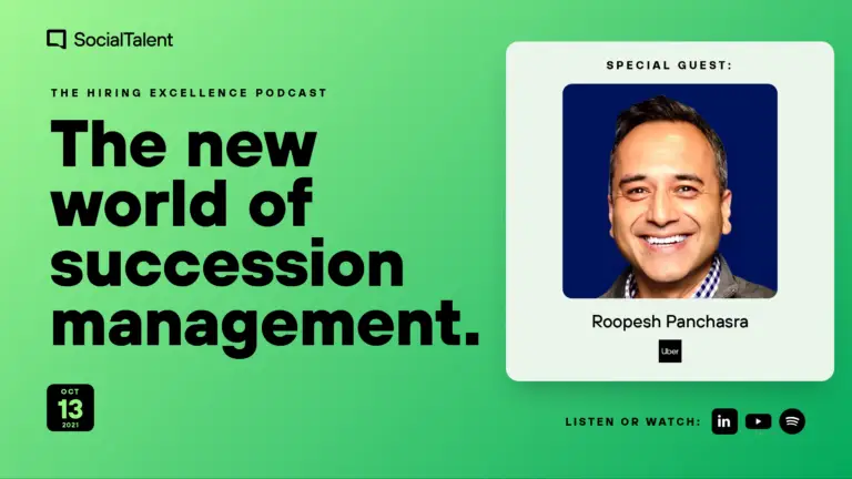 The Hiring Excellence Podcast – Roopesh Panchasra – The new world of succession management | with Roopesh Panchasra