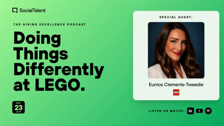 The Hiring Excellence Podcast – Eunice Clements Tweedie – Doing Things Differently at LEGO with Eunice Clements-Tweedie