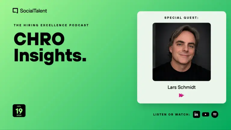 The Hiring Excellence Podcast – Lars Schmidt – CHRO Insights with Lars Schmidt