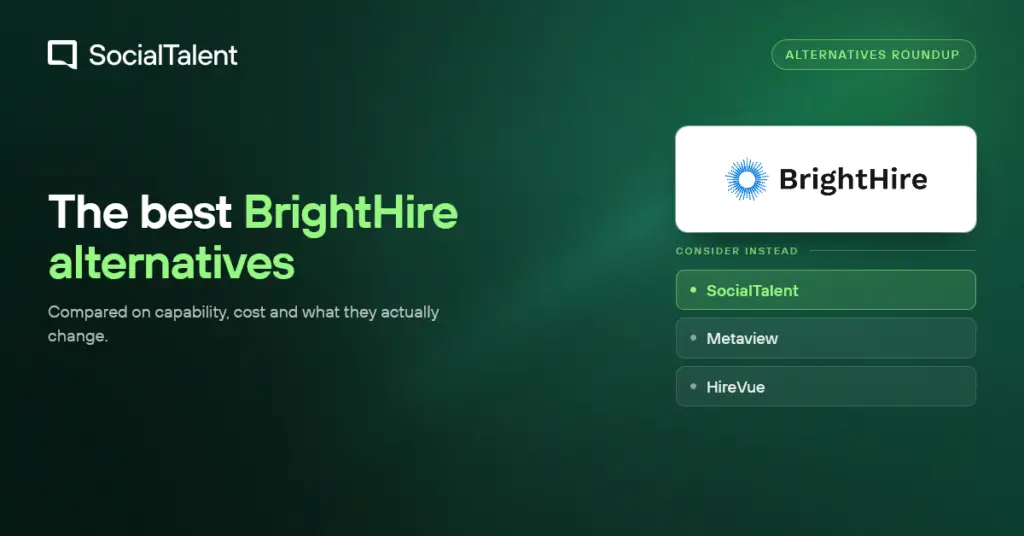7 best BrightHire alternatives in 2026, compared on price, fit and compliance