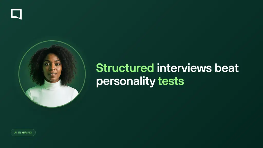 Personality tests aren’t corporate astrology. Weak interviews are what make them look like it.