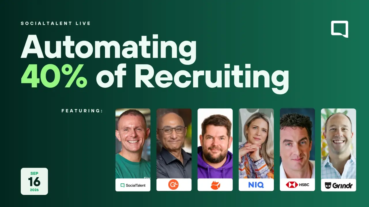 SocialTalent Live: Automating 40% of Recruiting